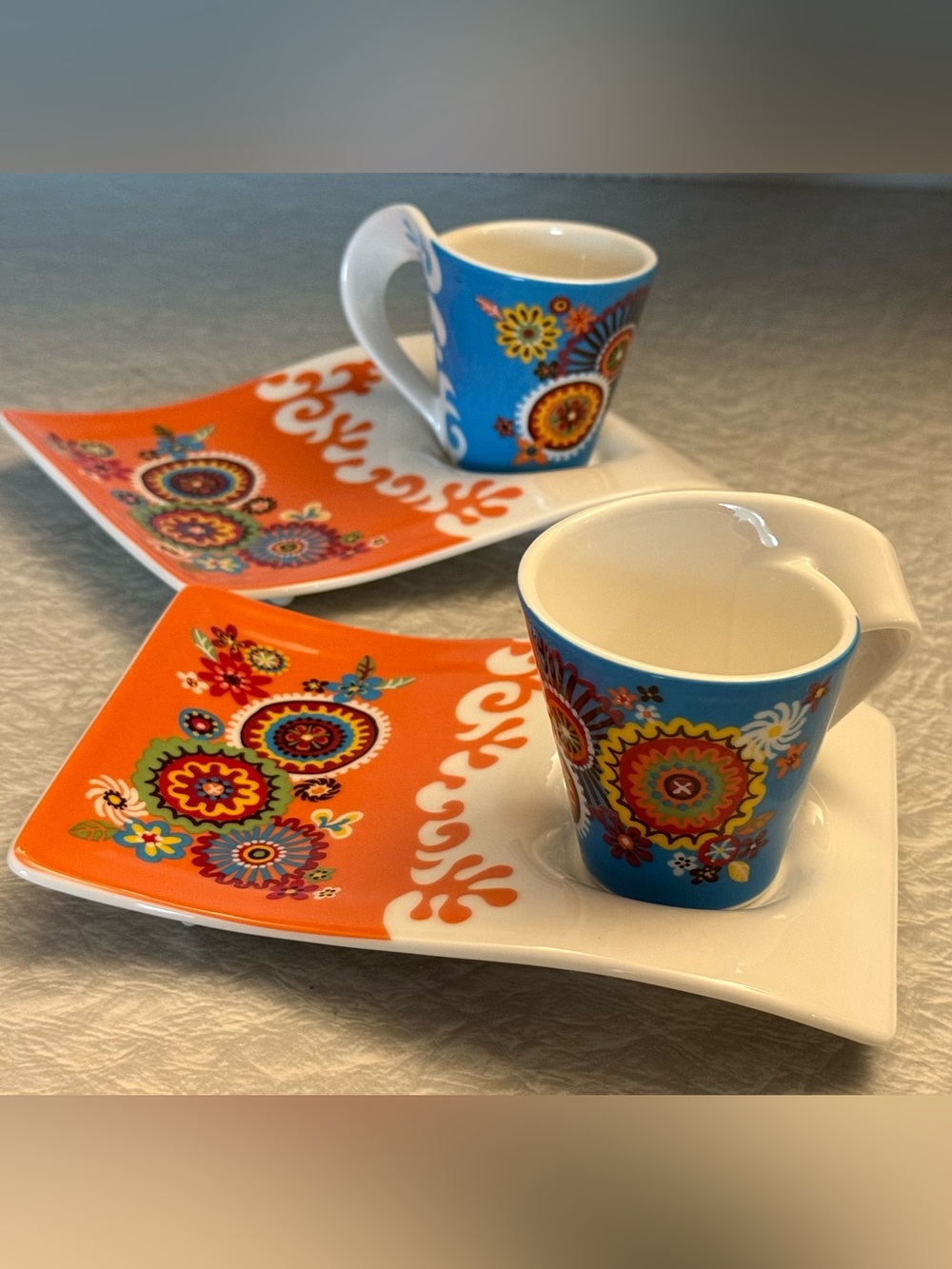 Vintage Villeroy and Boch Snack sets